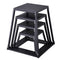 Plyometric Jump Box 12/18/24/30 Inch Anti-Slip Black Fitness