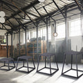 Plyometric Jump Box 12/18/24/30 Inch Anti-Slip Black Fitness