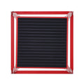 Plyometric Jump Box 12/18/24 Inch Anti-Slip Red Home Gym Set