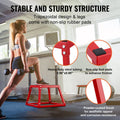 Plyometric Jump Box 12 Inch Steel Anti-Slip Home Gym Red