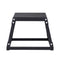 Plyometric Jump Box, 12 Inch Plyo Box, Steel Plyometric Platform and Jumping Agility Box, Anti-Slip Fitness Exercise Step Up Box for Home Gym Training, Conditioning Strength Training, Black