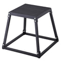 Plyometric Jump Box 18 Inch Steel Anti-Slip Home Gym Training