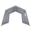 Portable Storage Shelter 7x12ft Garage Shed Zipper Door