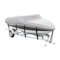 Boat Cover 600D Waterproof 17-19ft V-Hull Tri-Hull Runabout