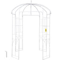 Garden Arbor 9ft High 6.6ft Wide Wrought Iron Wedding Arch Trellis