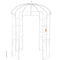 Garden Arbor 9ft High 6.6ft Wide Wrought Iron Wedding Arch Trellis