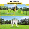 Garden Arbor 9ft High 6.6ft Wide Wrought Iron Wedding Arch Trellis