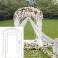 Garden Arbor 9ft High 6.6ft Wide Wrought Iron Wedding Arch Trellis