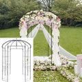 Garden Arbor 9ft High 6.6ft Wide Wrought Iron Wedding Arch Trellis