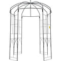 Garden Arbor 9ft High 6.6ft Wide Wrought Iron Wedding Arch Trellis