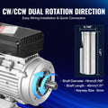 0.75KW Electric Motor 1400rpm 220-240V Single Phase Air Compressor
