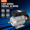 1.5KW Electric Motor 1400rpm AC 220-240V 90L B3 Frame 24mm