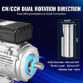 1.5KW Electric Motor 1400rpm AC 220-240V 90L B3 Frame 24mm