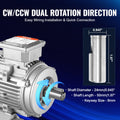 2.2KW Electric Motor 400V 3-Phase 90L B3 Frame 24mm Shaft