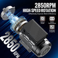 0.75KW Electric Motor 2850 rpm, AC 220~240V 5.15A, 80, B34 Frame, Air Compressor Motor Single Phase, 19mm Keyed Shaft, CW/CCW Rotation for Agricultural Machinery and General Equipment