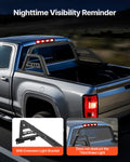 Truck Bed Roll Bar Chase Rack Carbon Steel Universal Mid-Size