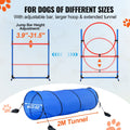 Dog Agility Training Equipment 5 Piece Set Hurdles Weave Poles