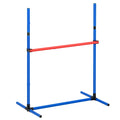 Dog Agility Training Equipment 5 Piece Set Hurdles Weave Poles