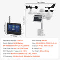 7-in-1 Wi-Fi Weather Station 177.8mm TFT Display Wireless