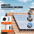 Solar Panel Bird Guard 6in x 100ft Roll Kit 100pc Fasteners