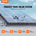 Solar Panel Bird Guard 8in x 100ft Roll 100pcs Fasteners