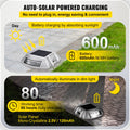 Solar Driveway Lights 12-Pack 6 LED Bright White Waterproof Outdoor