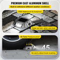 Solar Driveway Lights 12-Pack 6 LED Bright White Waterproof Outdoor