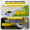 Solar Driveway Lights 16-Pack 6LED Blue Waterproof Path Garden