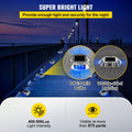 Solar Driveway Lights 16-Pack 6LED Blue Waterproof Path Garden