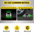 Solar Driveway Light LED Road Marker Green 8-Pack Pathway
