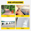 Solar Driveway Light LED Road Marker Green 8-Pack Pathway