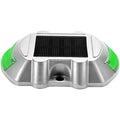 Solar Driveway Light LED Road Marker Green 8-Pack Pathway