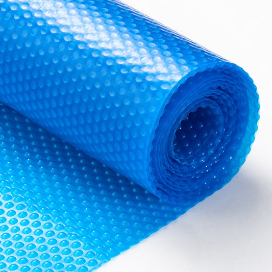 Solar Pool Cover 24x12ft Rectangle 12mil Blue Blanket