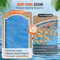 VEVOR Solar Pool Cover 24x12ft Rectangle 12mil Blue Blanket