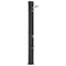 Solar Heated Shower 35L Poolside Outdoor Double Tap Foot Spray Kit