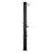 35L Solar Heated Shower 195cm Outdoor w Foot Faucet Black