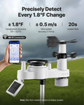 Levitex 7-in-1 Wi-Fi Weather Station Solar Wireless Sensor