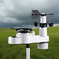 Wireless Weather Station 5-in-1 Solar Sensor Rain Gauge Outdoor
