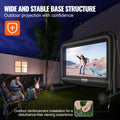 Inflatable Movie Screen 16ft Outdoor Projector Blower Bag