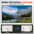150 inch Projector Screen 16:9 4K 1080 HD with Tripod Stand Carry Bag