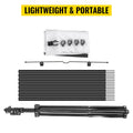 Tripod Projector Screen 70 inch 16:9 4K HD Height Adjustable Portable