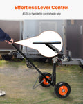 Trailer Dolly 600lbs Tongue Weight Carbon Steel Tow Hitch Ball 10in