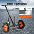 Adjustable Trailer Dolly, 1000lbs Tongue Weight Capacity, Carbon Steel Trailer Mover with 19''-26'' Adjustable Height & 2'' Ball, 16'' Pneumatic Tires & Universal Wheel, for Moving RV Trailer