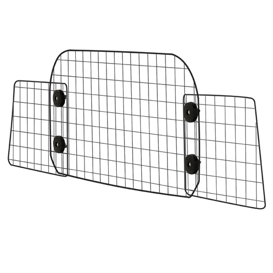 Dog Car Barrier Adjustable 96.5-168.5cm Wire Mesh Pet Divider