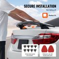 GT Style Rear Spoiler 46.3'' Universal Sedan Coupe Trunk Wing