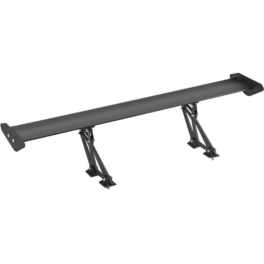 GT Wing Car Spoiler 43.3" Adjustable Aluminum Black Racing JDM