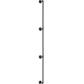Pipe Stair Handrail 11FT 440LBS Carbon Steel Wall Mount Indoor