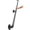 Pipe Stair Handrail 1.8m 200kg Carbon Steel Industrial Wall Mount