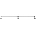 Pipe Stair Handrail 1.8m 200kg Carbon Steel Industrial Wall Mount
