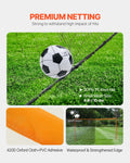 Portable Soccer Goal 12x6ft Steel Fiberglass Outdoor Training Net